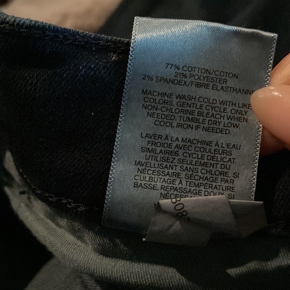 Express NWT High Rise Denim Perfect Legging Jeans - Picture 7 of 7